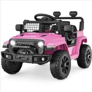 6V Kids Ride-On Truck Car w/ Parent Remote Control, 4-Wheel Suspension $199.99