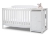 Mason Convertible 6-in-1 Crib and Changer $269.99 This crib is GREENGUARD Gold Certified, meaning it meets or exceeds stringent chemical emissions standards Daybed/Sofa Rail included; Toddler Guardrail #0094, Full Size Bed Rails #0050 or Full Size Metal B - 2