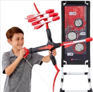 Kids Bow & Arrow Set, Children's Play Archery Toy w/ Target Stand $59.99