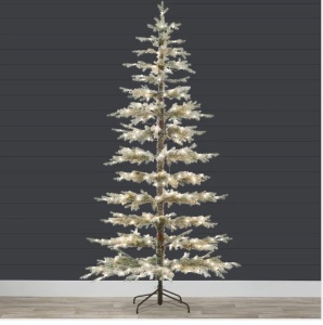 9' Pre-Lit Sparse Flocked Christmas Tree w/ 2-in-1 LEDs, Cordless Connection$454.99 