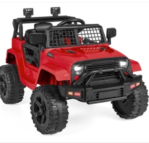 12V Kids Ride-On Truck Car w/ Parent Remote Control, Spring Suspension $349.99