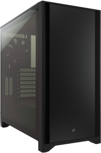 Corsair 4000D Tempered Glass Mid-Tower ATX PC Case, Black - New/Unopened 