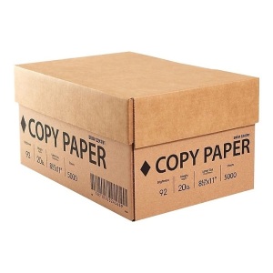 8.5" x 11" Copy Paper 5000 Sheets