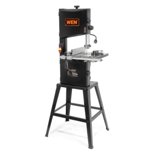 WEN BA3962 3.5-Amp 10-Inch Two-Speed Band Saw with Stand and Worklight 