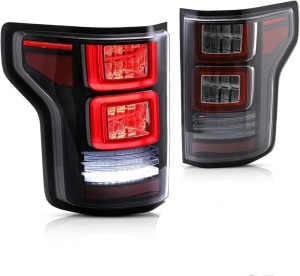 VLAND Full LED Tail Lights for Ford F150 2015-2020 (Not Fit a XLT/Lariat, Factory with BLISS) 