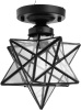 Flush Mount Star Ceiling Light