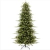 Pre-Lit Artificial Aspen Noble Fir Christmas Tree w/ Metal Stand