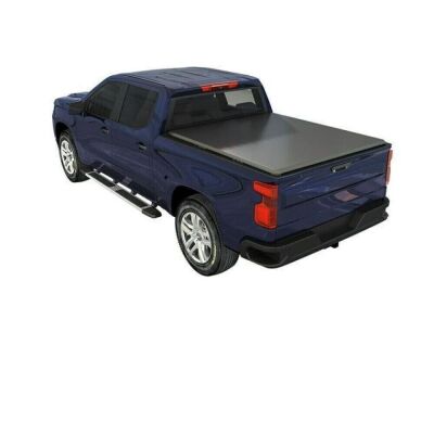 4-Fold Soft Vinyl Tonneau Cover for Ford 2015-2022 F-150 5.5FT Truck Bed