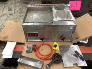 Countertop Griddle & Deep Fryer - Impact Damage