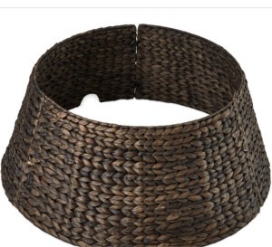 Woven Hyacinth Christmas Holiday Tree Collar - 24in $71.99