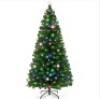 7' Pre-Lit Fiber Optic Pine Christmas Tree w/ Multicolor & LED Lights$189.99