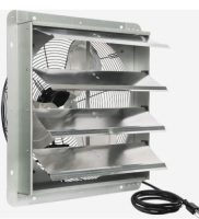 Ken Brown 18'' High Speed Wall Mounted Steel Shutter Exhaust Fan