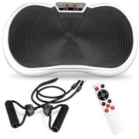 Vibration Plate Exercise Machine Full Body Fitness Platform w/ Bands&nbsp;