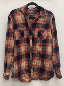 Natural Reflections Flannel Long-Sleeve Shirt for Ladies, XL - E-Commerce Return