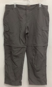 RedHead Cedar Crossing Zip-Off Pants for Men, Dark Grey, 44x30 - E-Commerce Return