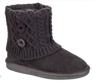 Natural Reflections Romy Sweater Boots for Ladies, Grey, 7M - E-Commerce Return