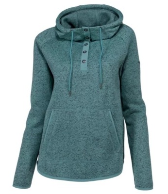 Ascend Expedition Fleece Long-Sleeve Pullover for Ladies - Oil Blue - L, E-Commerce Return