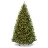 6' Pre-Lit Hinged Douglas Artificial Christmas Tree w/ Stand 