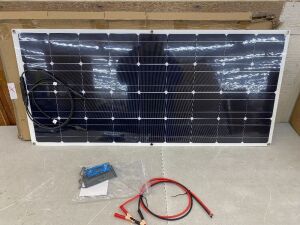 Flexible Solar Panel with Wires & Controller 