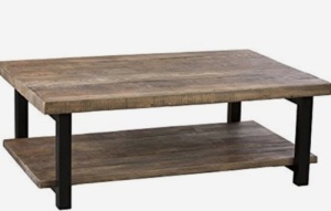 Bolton Furniture AMBA1220 Pomona Large Coffee Table Rustic Natural