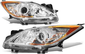 Headlights for 10-13 Mazda 3 