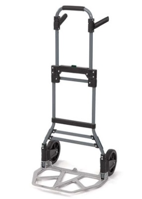 Liberty Industrial 10002 Folding Luggage Dual Handle w/Grips Hand Truck 250 lb capacity