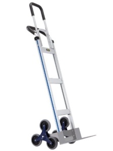 VEVOR Stair Climbing Cart, 550 lbs Load Capacity, Aluminum Hand Truck Dolly with Dual Handles, Integrated Frame & Nonslip Rubber Wheels, Multipurpose Stair Climber $119.99