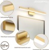 Joossnwell Gold Vanity Lights for Bathroom 24" Inch Dimmable 5CCT Modern Bath Vanity Lighting Fixtures Over Mirror LED Bathroom Wall Sconces Light 18W - 2