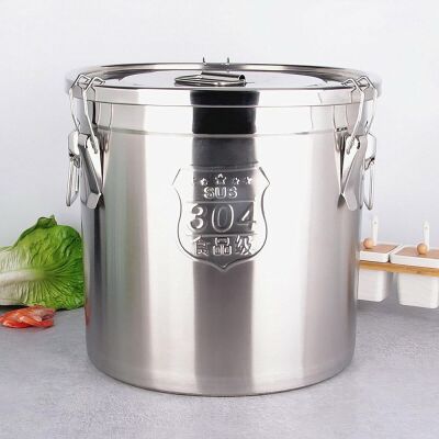 Stainless Steel Airtight Canister for Kitchen, 6L 