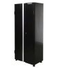 Husky Ready-to-Assemble 24-Gauge Steel Freestanding Garage Cabinet in Black 