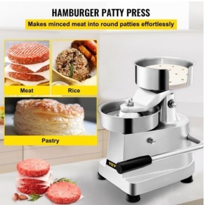 VEVOR 5in Commercial Hamburger Patty Maker Hamburger Forming Processor