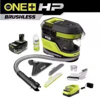 RYOBI&nbsp;ONE+ HP 18V Brushless Cordless SWIFTClean Mid-Size Spot Cleaner with 4.0 Ah Battery and Charger