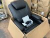 Big and Tall Black Power Lift Recliner with Massage and Heat, Side Pockets and Cup Holders - 2