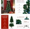 7' Pre-Lit Fiber Optic Pine Christmas Tree w/ Multicolor & LED Lights $189.99 - 2