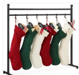 Christmas Stocking Stand, Decor Display w/ Name Tags, Chalk Marker- 3ft $92.99