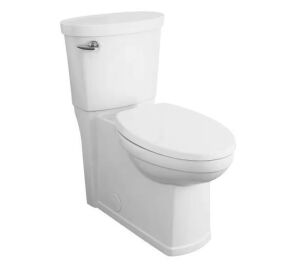 American Standard Cadet 3 Decor Tall Height 2-Piece 1.28 GPF Single Flush Elongated Toilet with Seat in White