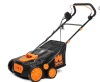 WEN DT1315 15-Inch 13-Amp 2-in-1 Electric Dethatcher and Scarifier with Collection Bag, Black