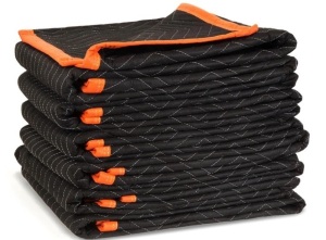 WEN 272406 72-Inch by 40-Inch Heavy Duty Padded Moving Blankets, 6-Pack $49.99