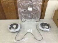 Lot of (2) Oven Drip Pan Sets & (2) Oven Heating Elements&nbsp;