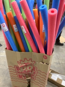 Box of Pool Noodles