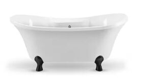 Streamline 68" Clawfoot Bathtub 