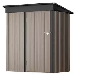 3 ft. W x 5 ft. D Outdoor Metal Storage Shed