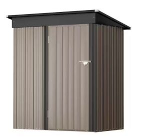 3 ft. W x 5 ft. D Outdoor Metal Storage Shed