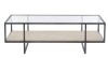 Bernhardt Freestanding Occasional Harlow Rectangular Cocktail Table