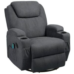 Gray Recliner with Massage