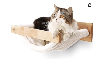 FUKUMARU Wall Mounted Cat Hammock 