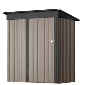 3 ft. W x 5 ft. D Outdoor Metal Storage Shed