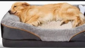 Large Memory Foam Orthopedic Dog Bedwith Removable Washable Cover