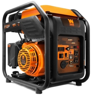 WEN GN400i RV-Ready 4000-Watt Open Frame Inverter Generator, CARB Compliant