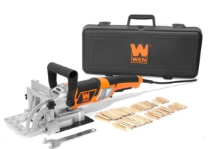 WEN JN8504 8.5-Amp Plate and Biscuit Joiner with Case and Biscuits